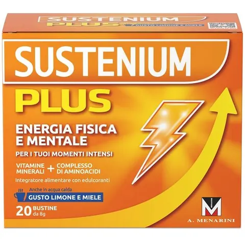 Sustenium Plus Limone e Miele 20 Bustine da 8 g – immagine 4