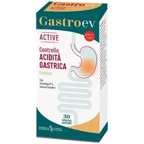 Erba Vita Gastro Ev Active 30 Compresse – immagine 5