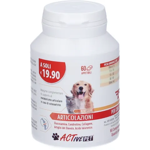 F&f Active Pet Articolazioni 60Cpr – immagine 4