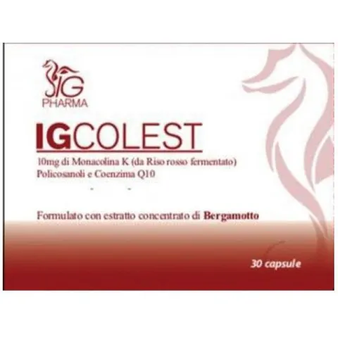 Igpharma Di Idone Giovanni Igcolest 30 Capsule – immagine 2