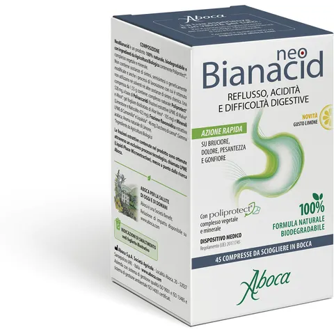 Aboca Neobianacid 45Cpr Limone – immagine 3
