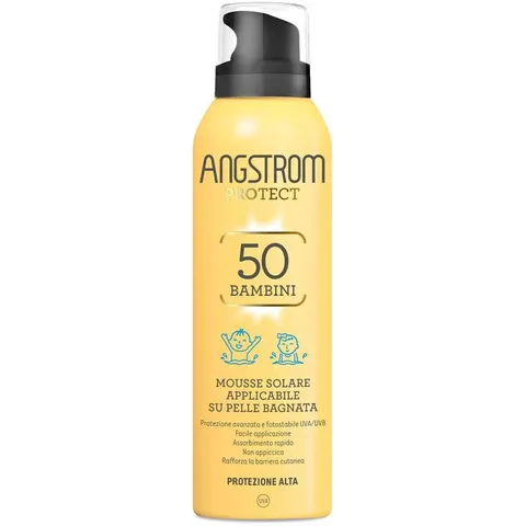 Angstrom Protect Mousse Solare SPF50 per Bambini, 150ml – immagine 4