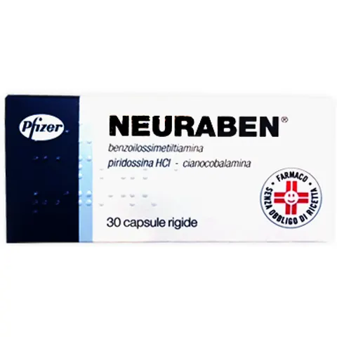 Pfizer Neuraben 100 mg 30 capsule – immagine 2
