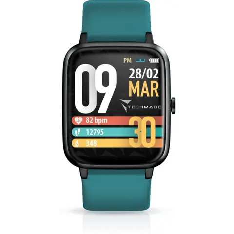 TechMade Smartwatch Move Petrol Black – immagine 2