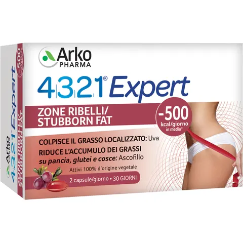 Arkopharma 4321 Expert Slim Zone Ribelli 60 Capsule – immagine 2