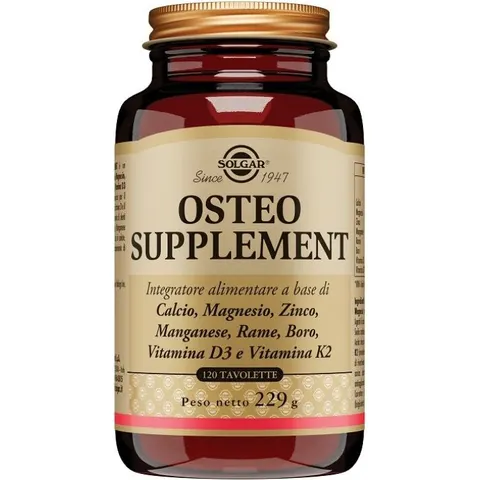 SOLGAR Osteo Supplement 120 Tavolette – immagine 2