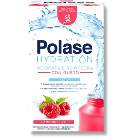Polase Hydration Gusto Lampone 12 Bustine – immagine 2