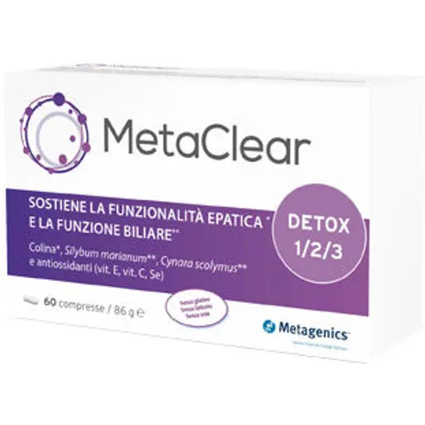 METAGENICS Metaclear 60 Compresse – immagine 2