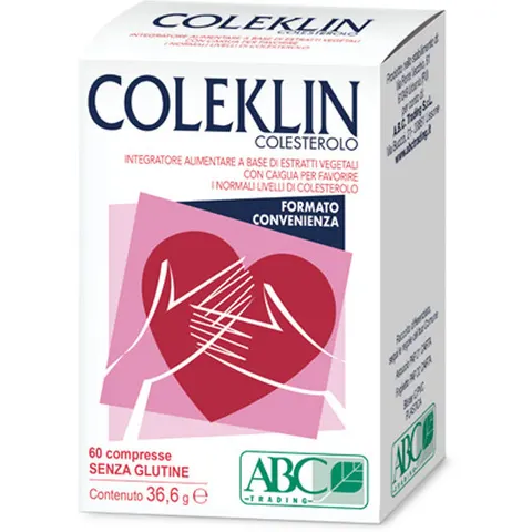Abc Trading Coleklin Colesterolo 3mg 60 Compresse – immagine 2