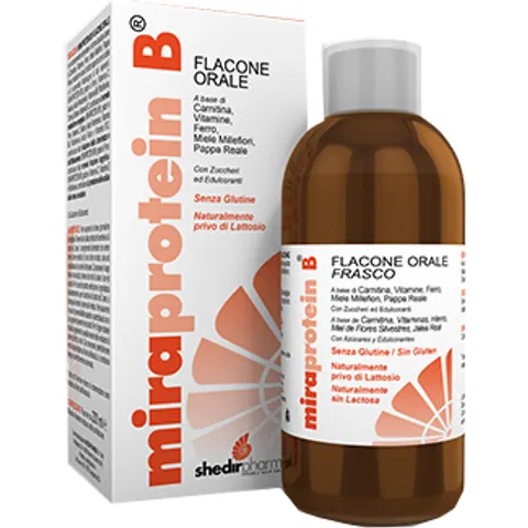 shedir Miraprotein b Sciroppo 200ml – immagine 3