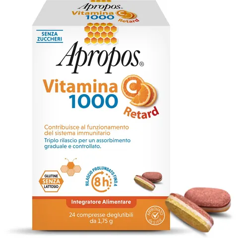 Apropos Vitamina C 1000 Retard 24 Compresse – immagine 3