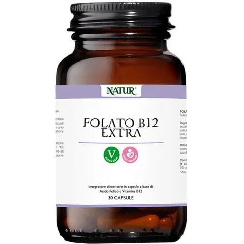 Folato B12 Extra 30cps Natur Sp – immagine 2