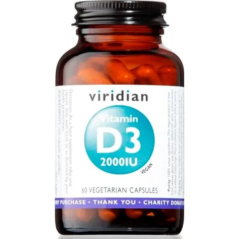 viridian Vit.d3 2000ui 30capsule – immagine 5