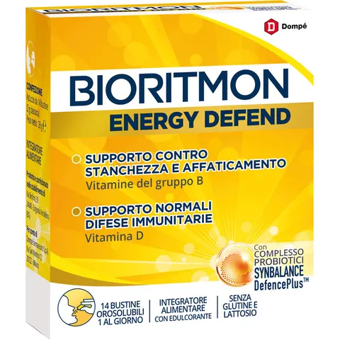 bioritmon Energy Defend Integratore Energetico 14 Bustine – immagine 3