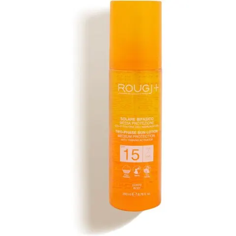 Rougj Solare SPF15 Bifasico 200 ml – immagine 4
