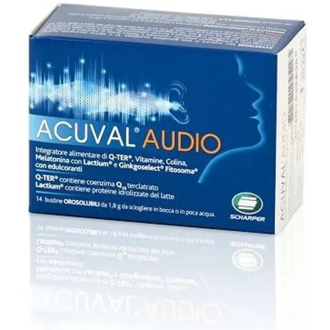 Acuval Audio 14 Bustine Orosolubili – immagine 2