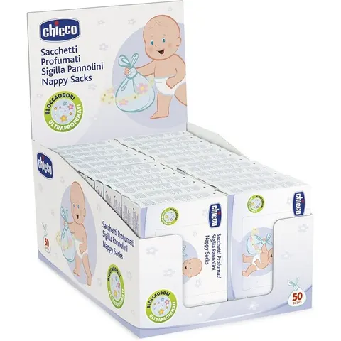 Chicco Sacchetti Profumati Pannolini 50 Pezzi – immagine 3