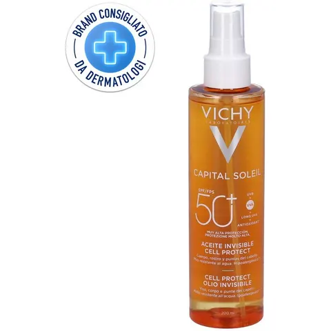 Vichy Cell Protect Olio Invisibile 200ml – immagine 2