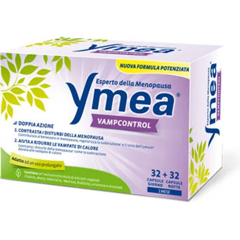 Ymea Vamp Control Integratore Menopausa 32+32 Capsule – immagine 2