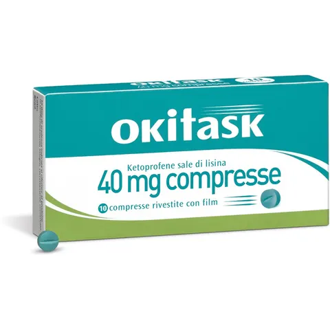 Oki task 40 mg 10 Compresse Rivestite – immagine 2