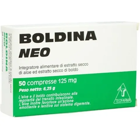 Teofarma Boldina Neo Integratore Stitichezza 50 Compresse – immagine 2