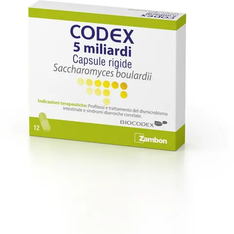 Codex 5 Miliardi 250 mg 12 Capsule – immagine 3