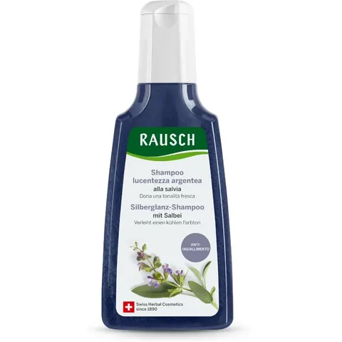 Rausch Shampoo Lucentezza Argentea Alla Salvia 200 Ml – immagine 2
