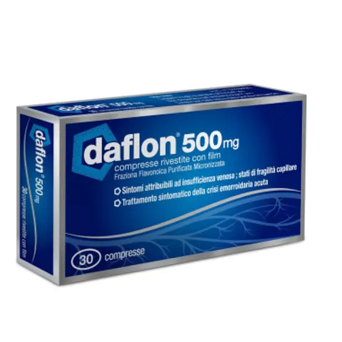 Daflon 500 mg 30 Compresse – immagine 3