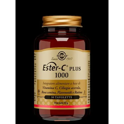 SOLGAR Ester C Plus 1000 30 Tavolette – immagine 3