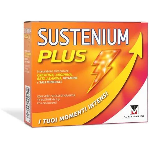 Sustenium Plus Integratore di Creatina Arginina 12 Bustine – immagine 3