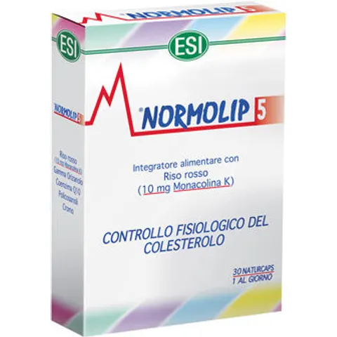 normolip Esi 5 Integratore Controllo Colesterolo 30 Capsule – immagine 4