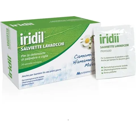 Iridil Salviette Lavaocchi 28 Pezzi – immagine 3