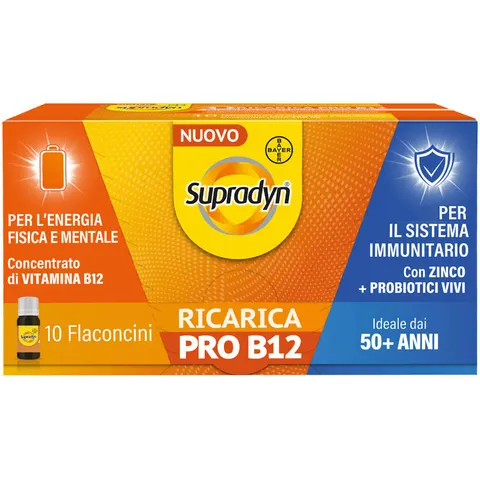 Supradyn Ricarica Pro B12 10 Flaconcini – immagine 4
