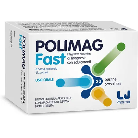 Lj Pharma Polimag Fast 20 Bustine – immagine 3
