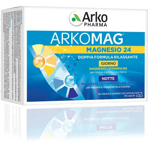 Arkofarm Srl Arkocapsule-Magnesio 24 60cps – immagine 2