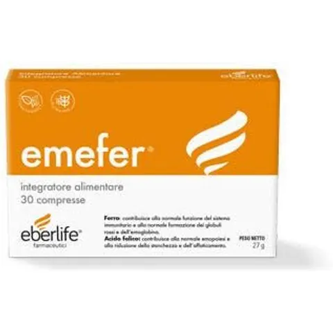 eberlife farmaceutici Emefer 30compresse – immagine 2