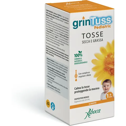 Aboca Grintuss Sciroppo Pediatrico 180 g – immagine 3