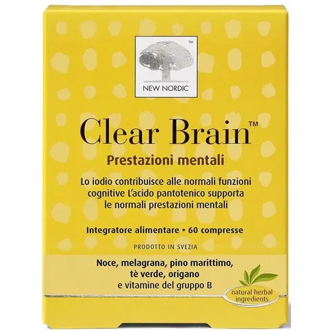 Nordic Clear Brain Integratore 60 Compresse – immagine 3