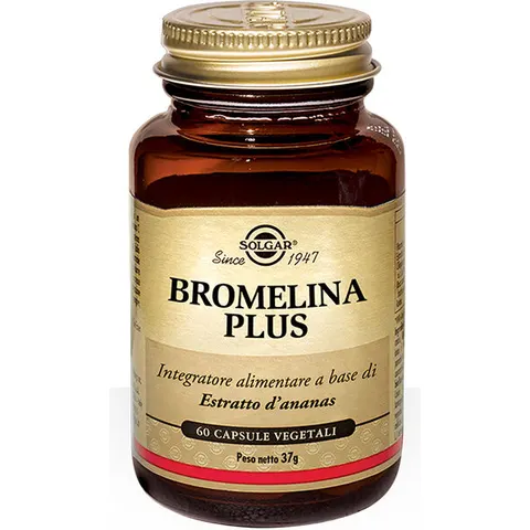Solgar Bromelina Plus 60 Capsule – immagine 2