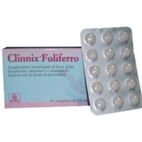 Clinnix Foliferro 30 Compresse – immagine 2