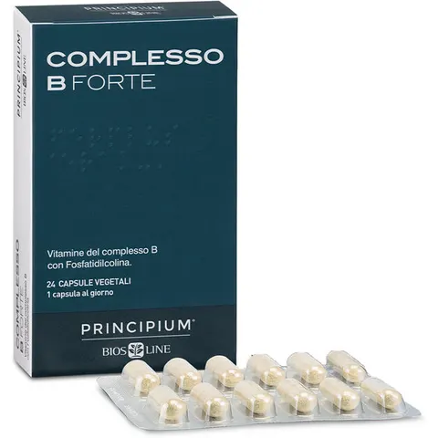 Bios Line Principium Complesso B Forte 24 Capsule Vegetali – immagine 3