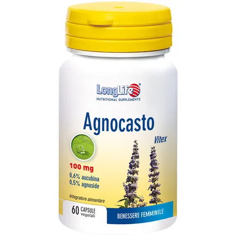 Longlife Agnocasto 60 Capsule Vegetali – immagine 3