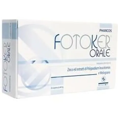 Pharcos Fotoker Orale 30 Compresse – immagine 2