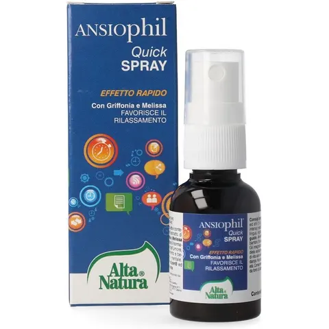 Alta Natura Ansiophil Quick Spray 20 ml – immagine 3