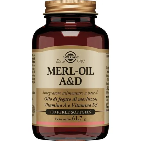 Solgar Merl Oil A&D Perle Nf 100 – immagine 4