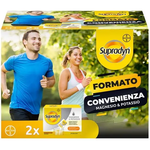Supradyn Magnesio e Potassio 24+24 Bustine – immagine 2