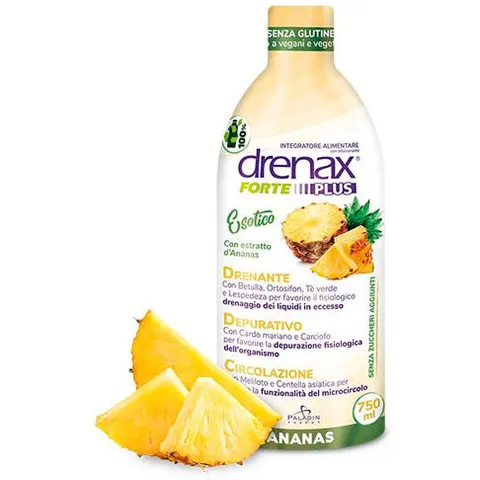 Drenax Forte Ananas Plus Integratore Drenante 750 ml – immagine 3