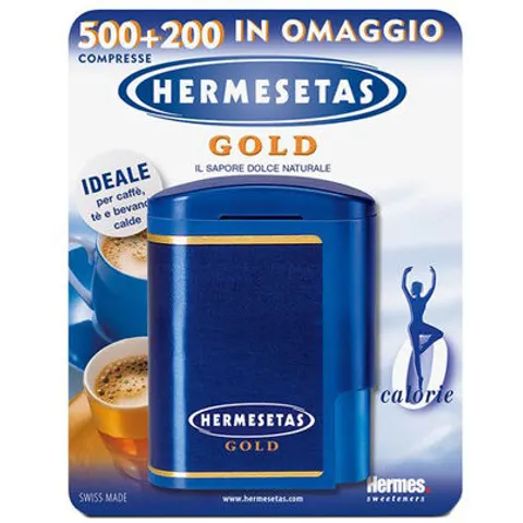 Hermesetas Gold 500+200 Compresse – immagine 2