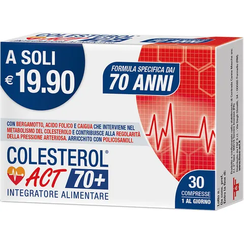 F&f Colesterol Act 70+ 30 Compresse – immagine 4