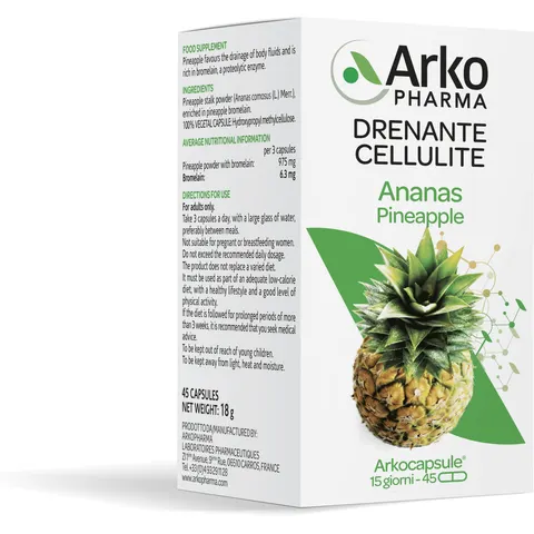 arkofarm arkocapsule Ananas Gambo 45 Capsule – immagine 5